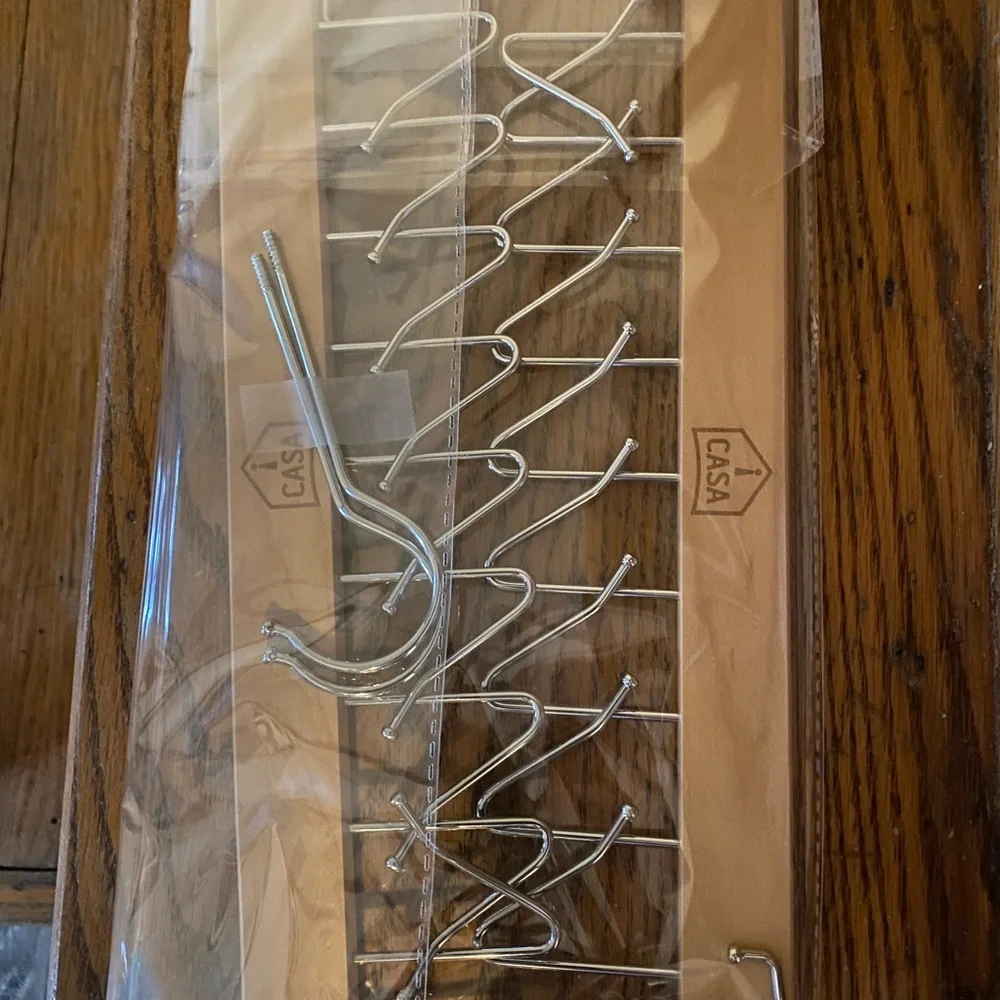 2-Pack iCASA Hanger Hook Rack Hair Extension Holder/Closet Organizer Stackable